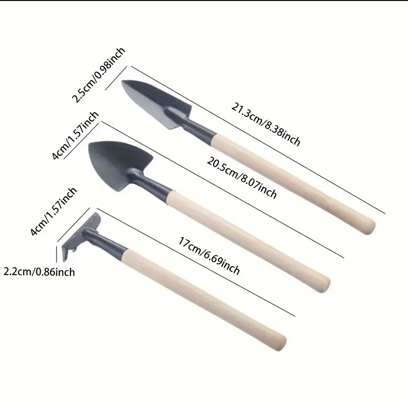 EcoSeeds Mini Metal Tool Set